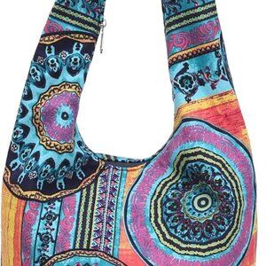 Women Shoulder Handbags Fashion canvas Hippie Crossbody Bags Bohemian Animal Pri